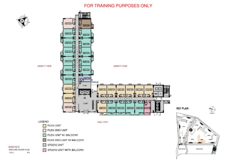 SMDC Lane Residences Floor Plan - B-1