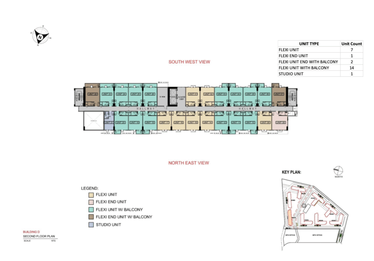 SMDC Lane Residences Floor Plan - D-2