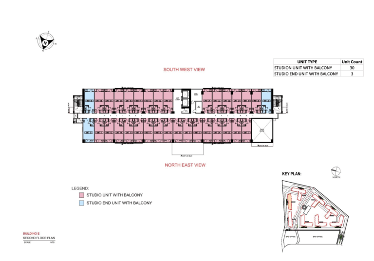 SMDC Lane Residences Floor Plan - E-2