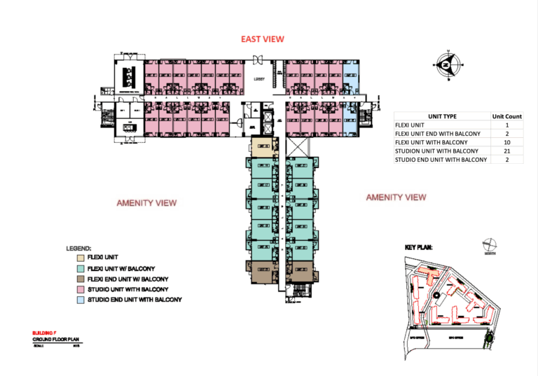 SMDC Lane Residences Floor Plan - F-1
