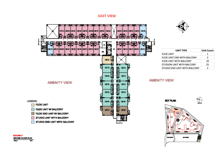 SMDC Lane Residences Floor Plan - F-2