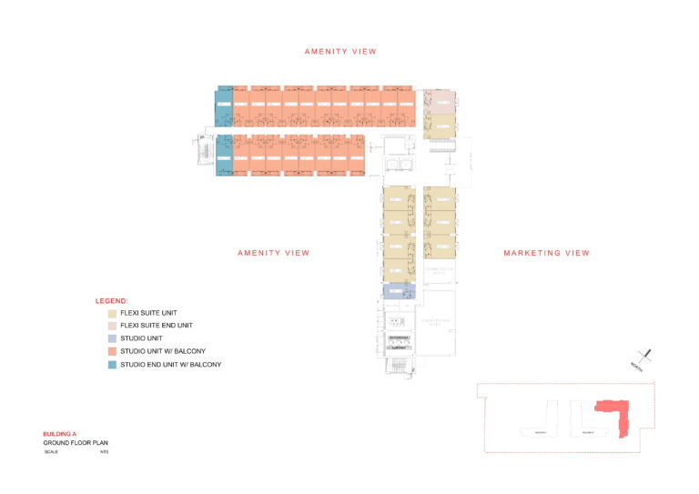 SMDC Smile Residences Floor Plan BUILDING A - GROUND FLOOR-1