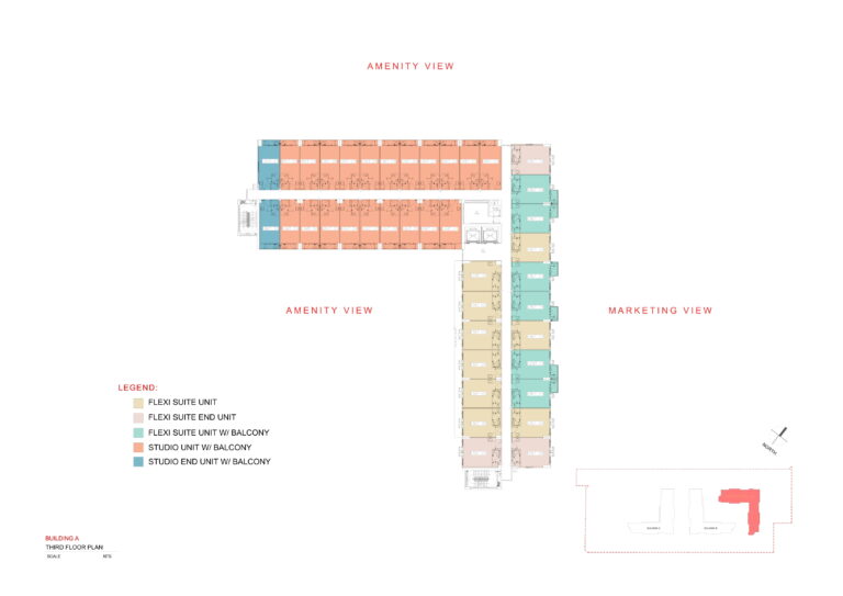 SMDC Smile Residences Floor Plan BUILDING A - THIRD FLOOR-1