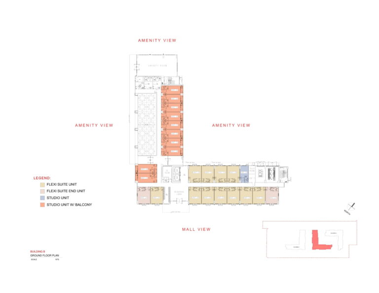 SMDC Smile Residences Floor Plan BUILDING B - GROUND FLOOR-1