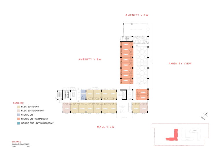 SMDC Smile Residences Floor Plan BUILDING C-GROUND FLOOR-1